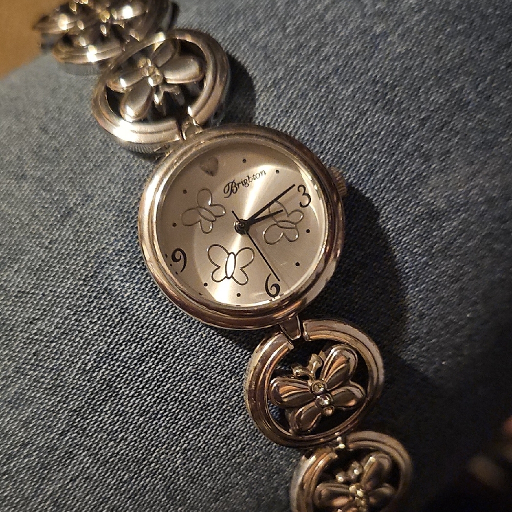 Brand NEW Brighton Silver Butterfly Motif Women's Watch